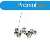 Art Deco lglmpa fekete fstveggel 12 lmps - David