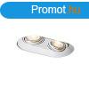 Kerek bepthet spotlmpa fehr GU10 50 mm 2-fnyes - Hubs