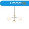 Art Deco lglmpa arany opl veggel 3-lmps - Coby