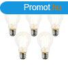 5 db E27 LED izz szett A60 tltsz 3,8W 806lm 2700K