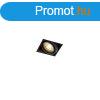Beptett spotlmpa fekete GU10 forgathat s dnthet keret