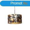 Modern fgglmpa fekete virgos brval 35 cm - Combi