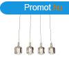 Design lglmpa fekete arannyal s fstveggel 4-lmps - Z