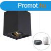 Okos spot fekete llthat, WiFi-vel, GU10 - Quadro Up
