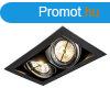 Beptett reflektor fekete AR111 llthat 2-lmps - Oneon