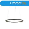 Design lglmpa fekete 60 cm LED-del, 3 fokozat fnyer-sz
