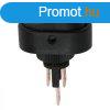 Kapcsol billen LED-es 2 lls 12V 20A 09047PI piros
