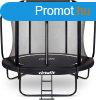Prmium trambulin biztonsgi hlval - fekete - 366 cm