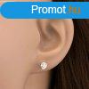 925 ezst flbeval - cirknia kerek kehelyben, 4 mm