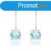 925 ezst flbeval - halvnykk szn Swarovski kristly, p