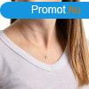 14K kombinlt arany, gymnt nyaklnc - szvecskk, kerek br