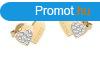 Guess Bjos aranyozott flbeval kristlyokkal Studs Party J