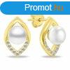 Brilio Silver Elegns, aranyozott flbeval cirknium kvekk