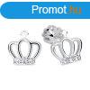 Brilio Silver Ezst flbeval Korona cirknium kvekkel 436 