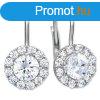 Brilio Silver Ezst flbeval kristlyokkal 436 001 00498 04