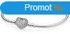 Pandora Ezst karkt csillog szvvel 590727CZ 19 cm
