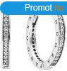 Pandora Ezst kristly flbeval 290558CZ