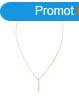 Tommy Hilfiger Aranyozott nyaklnc medllal Linear 2780951
