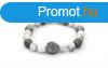 Agato Acht s howlite gyngy karkt MINK123 17 cm