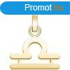 Rosefield Aranyozott medl Mrleg The Pendant PE-Gold-Libra-