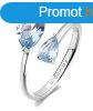 Brosway Ezst nyitott gyr Cloud Light Blue Fancy FCL113 54