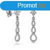 AGAIN Jewelry Csillog ezst lg flbeval cirknium kvekk