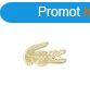 Lacoste Krokodil eredeti aranyozott bross 2040484