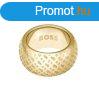 Hugo Boss Jellegzetes aranyozott gyr nknek 1580589 55 mm