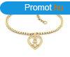 Tommy Hilfiger Stlusos aranyozott karkt Monogram Heart 27