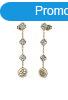 Guess Hossz aranyozott flbeval cirknium kvekkel 4G Crus