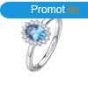 Brosway Elegns ezst gyr Fancy Freedom Blue FFB70 54 mm
