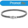 Rebel&Rose Idtlen ezst karkt Small Link RR-BR037-S 1