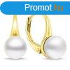 Brilio Silver Aranyozott gyngy flbeval EA938Y