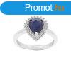 Brilio Silver Luxus ezst gyr zafrral R-FS-5627S 52 mm