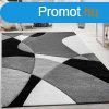 3D design modern sznyeg nappaliba absztrakt szrke-fekete 1