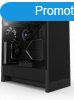 NZXT case H5 Flow / 2x120 mm fan / mesh / Black