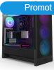 NZXT case H5 Flow RGB / 360 mm RGB core fan / mesh / Black