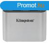 Kingston Workflow microSD USB 3.2 UHS-II Reader Silver