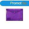 Irattart tasak, A4, PP, patentos, PANTA PLAST, neon lila