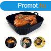 Tapadsmentes Szilikon Air Fryer Stforma (fekete)