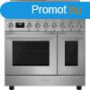 Smeg CPF92IMX Portofino indukcis tzhely 2 sttr inox 90c