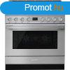 Smeg CPF9GPX Portofino kombinlt tzhely inox 90cm