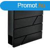 Fm postalda, levlszekrny jsgtartval, vzll, fggny