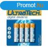 Ultratech Digital AA ceruzaelem 4 darabos kszlet