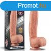 12" Dual Layered Platinum Silicone Cock 1
