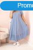 Viszkz oversize ruha rvid ujj s fodros, 21682-es modell,