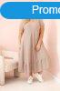 Viszkz oversize ruha rvid ujj s fodros, 21682-es modell,