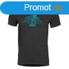 Pentagon Frfi pl rvid ujj Wireframe, fekete