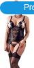 Cami Suspender Set Cottelli 3XL