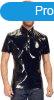 Black level vinyl polo shirt, XL